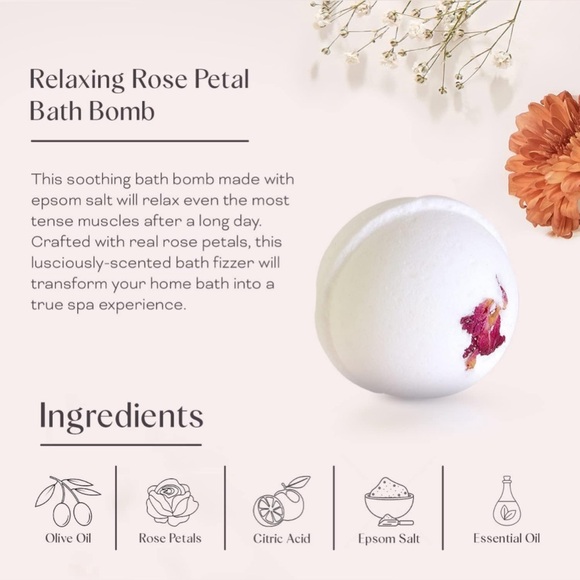 Home Spa Gift Set for Maid of Honor - Picture 8 of 9